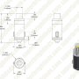 BA7s LED Bulb - 1 LED - BA7s Retrofit