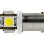 BA9s LED Bulb - 5 LED Tower: Profile View