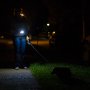 LED Flashlight/Work Light - NEBO SLYDE+ - 300 Lumens: Flashlight Shown On And In The Open Position 