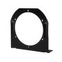 Mounting Bracket for 4" Round Trailer Lights - Steel - Black Powder Coat