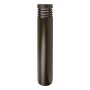 Flat Top LED Bollard Light  with Louvers - Bronze Finish - 10W - 180 Lumens - 4000K 