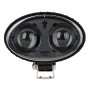 Blue LED Safety Light w/ Arrow Beam Pattern: Front View