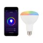 BR30 LED Smart Bulb - RGB+CCT Color Changing - Hubless - Alexa / Google Assistant / Wi-Fi Compatible / Bluetooth Controller - Single / 6-Pack