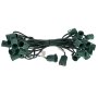 25&#039; C9 Christmas Light Stringer - 25 Sockets - Green Wire