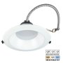 10&amp;quot; LED Commercial Recessed Downlight - Selectable CCT - Selectable Wattage - 100W Equivalent - Dimmable - 2200-3300 Lumens