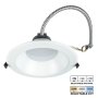 8&amp;quot; LED Commercial Recessed Downlight - Selectable CCT - Selectable Wattage - 100W Equivalent - Dimmable - 1200-2200 Lumens