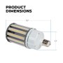 Constructed of an aluminum housing and a polycarbonate lens