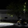 213 Lumens from white waterproof off-road LED rock lights mounted ATV wheel wells from 50 feet