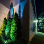 G-LUX series 6 Watt LED Spot Light -Installed Below Trees- Side Door Light (LWP-NW60W)