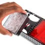 LED Rear Combination Lamps - Truck Stop/Turn/Tail/Reverse Lights w/ Removable Light Heads - Pigtail Connector: Push Back to Remove Lights