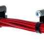 Black Cable Ties - 10 Pack - 16 Inch Long Stud Mount: Shown with Wire and Screws for Mounting (not included)