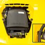 Screw/Adhesive Cable Tie Mounting Bases: Cable Coverings In Can-am Attached By CTMB-180 Cable Tie