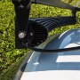 50&amp;quot; Off Road Curved LED Light Bar - 288W: Back View Installed On Top Of Truck