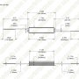 LED Switching Power Supply - DiodeDrive® Series - 60W-240W Enclosed Power Supply - 12V