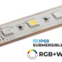 5m RGB+W LED Strip Light - Submersible LED Tape Light - 24V - IP68 Submersible