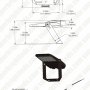 150W LED Flood Light/Area Light - 400W Equivalent - 21000 Lumens
