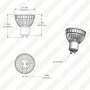 GU10 MiLight RGB+Tunable White Smart LED Bulb - Hubless - Optional RF Remote - 4W - 35W Equivalent - 280 Lumens
