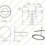                             12" LED Downlight - 24W Flush Mount Ceiling Light - 125W Incandescent Equivalent - Dimmable - 1,920 Lumens - 3000K / 4000K
                        