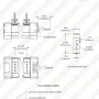                             50W Vapor Tight LED Light Fixture - LED Tri-Proof Light - 4' Long - 5,500 Lumens - 5000K/4000K
                        