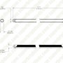 T8 Amber LED Tube - UV Blocking - 18W - 1800 Lumens - Dual End - Ballast Bypass Type B - 32W Equivalent - 1800K