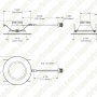 LED Recessed Lighting Kit for 5&amp;quot; or 6&amp;quot; Cans - Retrofit LED Downlight w/ Open Trim - Dimmable - 1865 Lumens