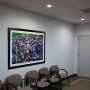 LED Recessed Lighting Kit for 5&amp;quot; to 6&amp;quot; Cans - Retrofit LED Downlight w/ Baffle Trim - 60 Watt Equivalent - Dimmable - 800 Lumens: Installed in Waiting Area