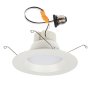 LED Recessed Lighting Kit for 5 or 6&amp;quot; Cans - Retrofit LED Downlight w/ Open Trim - 100 Watt Equivalent - Dimmable - 1865 Lumens