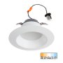 Euri Lighting DLC4-10W100swj LED 4” Downlight - 10W Recessed Retrofit - Selectable CCT - Up To 750 Lumens