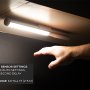Wave hand over sensor to activate light.
