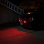 LED Hideaway Strobe Lights - Mini Emergency Vehicle LED Warning Lights w/ Built-In Controller - Surface or Flush Mount: Red Strobes Installed 