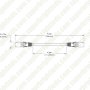 DMX5M5M-20CM Dimensional Drawing