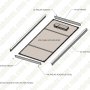 2x4 Surface Mount Kit for LPD-TWR Panels