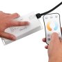 To pair a remote, press match button, then immediately press on/off button on the remote. Connected light(s) will flash three times to indicate successful pairing.
