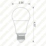 Euri Lighting A19 LED Bulb - 9W - E26 Base Dimensional Drawing
                        