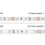 5m White LED Strip Light - Eco Series Tape Light - 12V/24V - IP54 Weatherproof