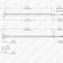 LED Light Bar - Under Cabinet Lighting - 135 lm/ft - 12V - Barrel Connector - 3000K/4000K/5000K