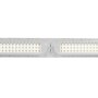 Wide LED optics distribute uniform, long-lasting illumination.