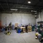 100 Watt Hazardous Location Class 1 Division 2 LED Light: Shown Installed On Shop Ceiling. 