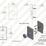Wireless CCT LED Dimmer Switch for Easy Dimmer Receiver