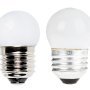 G11 LED Bulb - 8 SMD LED Globe Bulb: Profile Comparison View