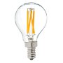 G14 LED Filament Bulb - 40 Watt Equivalent LED Candelabra Bulb - Dimmable - 370 Lumens - Warm White - 6 Pack