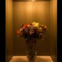 LED Filament Bulb - Gold Tint G16 LED Candelabra Bulb with 4 Watt Filament LED - Dimmable: Turned On In Box