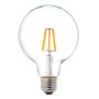 G30 LED Vanity Bulb - 60 Watt Equivalent LED Filament Bulb - Dimmable - 600 Lumens - Warm White - 6 Pack