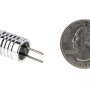 G4 LED Bulb - 1 Watt (15 Watt Equivalent) Bi-Pin LED Bulb - Cool White: Back View. 