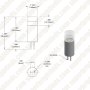 G4 LED Bulb - __ Watt Equivalent - Bi-Pin LED Bulb