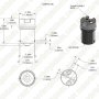 G4/MR16/MR11 to BA15 Base Adapter