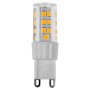 G9 LED Bulb - 60 Watt Equivalent - Bi-Pin LED Bulb - 600 Lumens: Profile View
