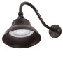 25W LED Gooseneck Barn Light - Swivel Head - 2000 Lumens - Natural White