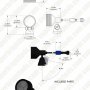 6 Watt LED Landscape Spot Light