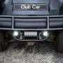 6&amp;quot; Off Road LED Light Bar - 18W: Combo Beam Light Bar Installed on Golf Cart
